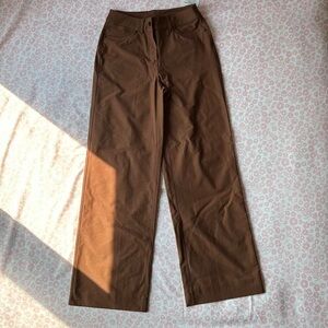 Lululemon Womens City Sleek High Rise Wide Leg Utility Pants